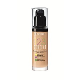 3 x Bourjois Paris 123 Perfect Foundation 30ml New & Sealed - 51 Light Vanilla
