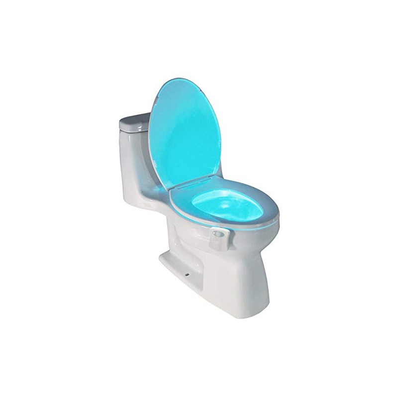 Automatic Motion Sensor Toilet Night Light, Modern Elegant Design With
