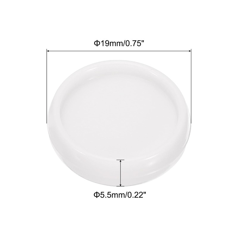 PATIKIL 19 mm Plastic Book Binding Discs 33 Pieces Discbound