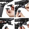 WILD MAN Bike Seat Bag Bicycle Saddle Bag Under Seat