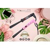 Le Angelique 1 Inch Ceramic Curling Wand for Beach Waves,