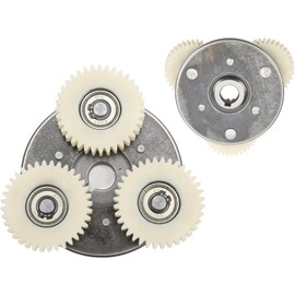 Hominas Gear Clutch Set, E Bike Motor Gear Kit 36T Planetary Nylon Gears Electric Bicycle Motor Gears Clutch Kit for Bafang Electric Bicycle