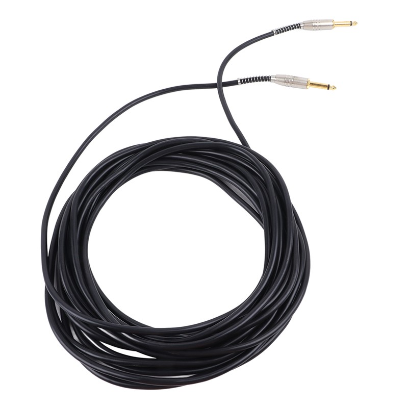 6.35mm Instrument Cable Noise Reduction Audio Device Connection Cable for