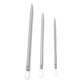 ZHIZHOUNEY Set of 3 Nylon Thread Rope Threader Yarn Thread Eye Wool Needle Sweater Needle Knitting Tool Large Eye Needle Craft Yarn Needle Large Eye