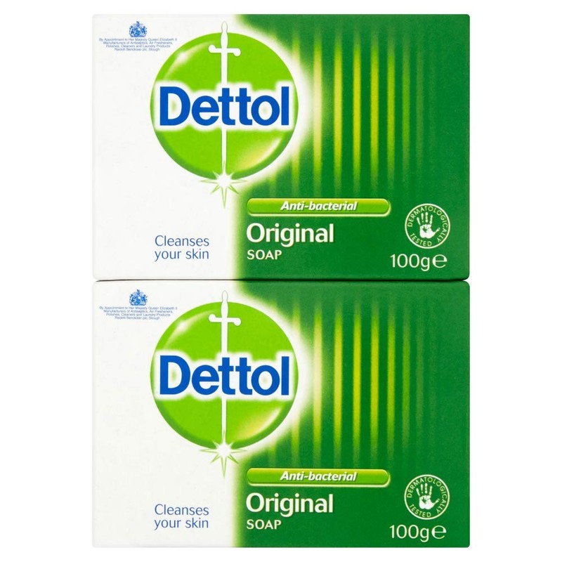Dettol AntiBacterial Original Soap Bar 100 g (Pack of 6)