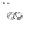 sourcing map Countersunk Pan Washers #8 304 Stainless Steel for