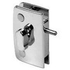 C.R. Laurence 700CBN CRL Brushed Nickel Glass Swinging Door Lock