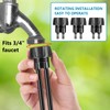 5 Pack Drip Irrigation Tubing Faucet Adapter Garden Faucet Hose
