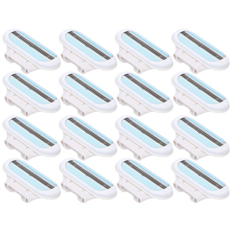 12Pcs Women's Razor Blade Refills 3 Blade Replacement Razor Blade