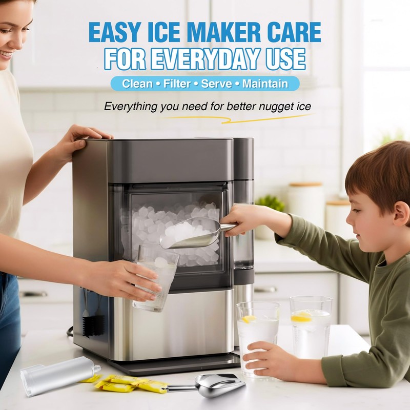 Gulfmew Ice Maker Maintenance Kit Compatible with GE Opal Nugget