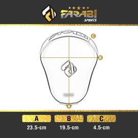 Farabi Sports Curved Focus Pads, Hook & Jab Mitts, Boxing Training Pads Made with Genuine Cowhide Leather