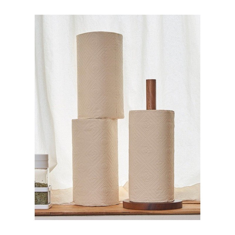 JAJU Low-dust roll kitchen towel made from bamboo_6 rolls, pulp