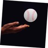 WHAMVOX 4Pcs Lightweight PU Baseballs for Boy Girl Beginners Safe