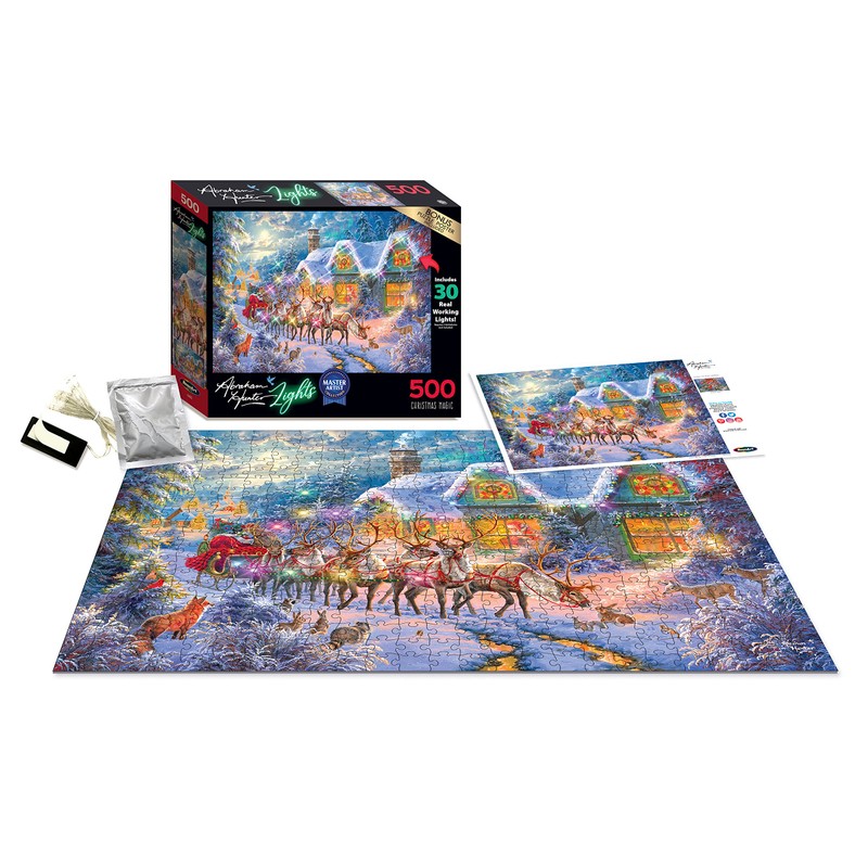 RoseArt - Abraham Hunter Light Up - Christmas Magic -