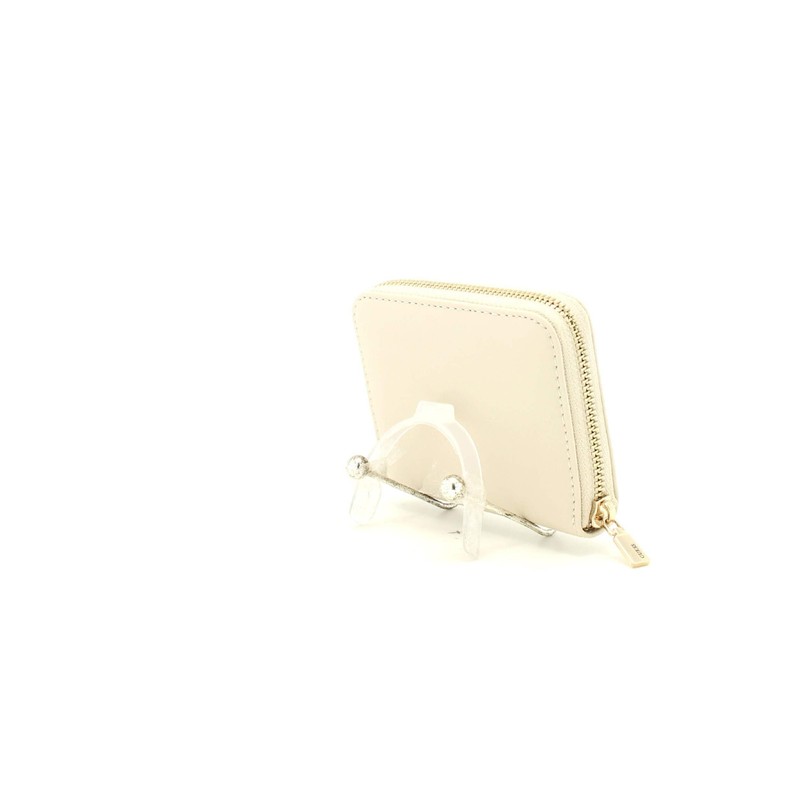 GUESS Laurel SLG Small Zip Around Wallet S Bone, Bone