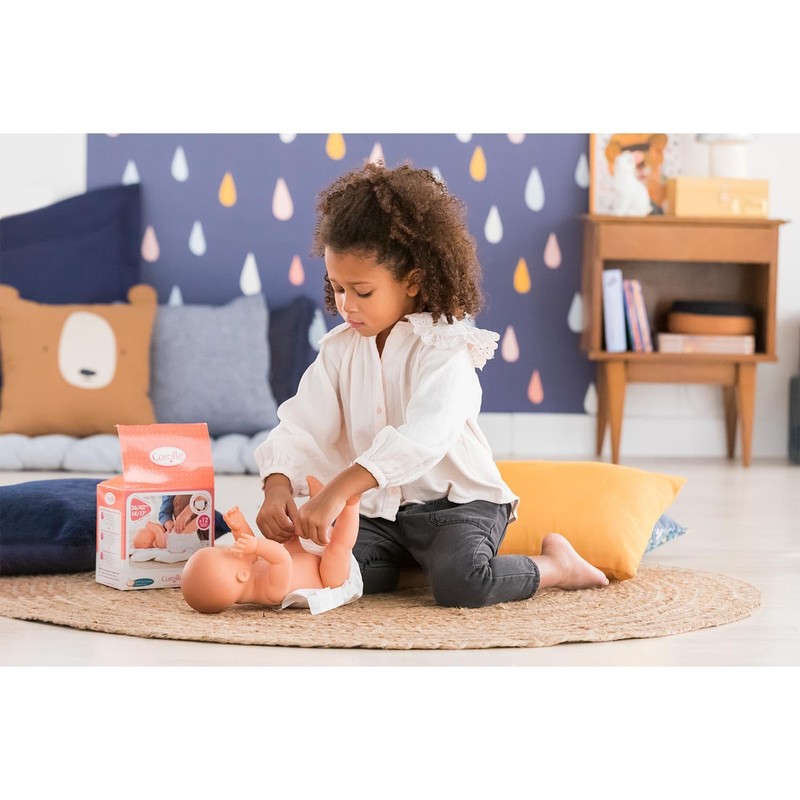 Corolle Box of 12 Nappies Accessories for Dolls 36 and