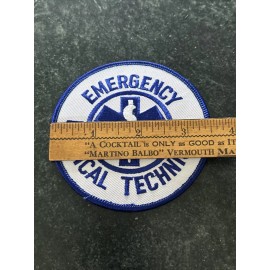Generic Paramedic Emergency Medical Technician Rescue FIRE Iron PATCH EMT EMS