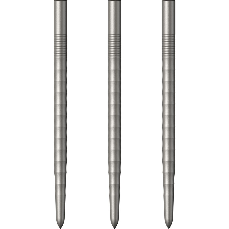 Mission Darts Ripple, Steel Tip, Replacement Points, Silver, 40mm (X2733)