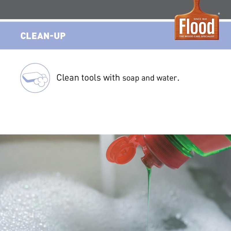 Flood 1 gal. Cedar Solid Pro Exterior Wood Stain