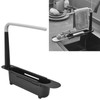 Telescopic Sink Rack, Adjustable Sink Organiser with Large Capacity for