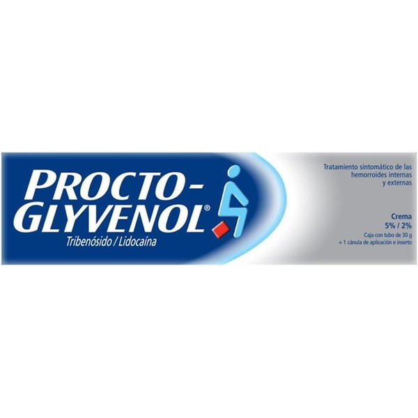 Solución y tratamiento contra Hmorro -Procto-Glyvenol Tratamiento en Crema 30g