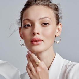 GEWK Cat Gold Love Ring Promise Titanium Steel Rings 18k Wedding Jewelry Rings Birthday Present Anniversary Best Gifts for Men Women Girls, Titanium, titanium