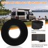 018-546 RV Slide Out Clip Rubber,Door Window Channel Seal Mounts