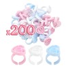 200 Anillo Para Pegamento Pestaas Soporte Ajustable Set F Surtidos