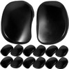 WOONEKY 20pcs Hair Dye Ear Caps Plastic Ear Protectors Covers