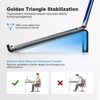 TENOC Foldable Laptop Stand for Desk, Universal Laptop Riser Ventilated