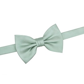 OCIA Men's Oziact Pattern Bow Tie, Deep Sage