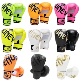 Boxing Gloves Combat Gloves a9 Professional Training Boxing Gloves for Adults and Children 6Oz+Yellow 3ea