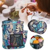 2Pcs Storage Bag 600D Oxford Cloth Printing MultiPocket Hand Strap