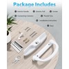 Probrico Sliding Glass Door Lock Set with Key, Universal Patio