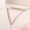 CHUANGLI Glitter Crystal Cat Ears Winter Earmuffs Warm Plush Ear