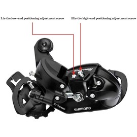 MEGHNA Tourney RD-TY300 6/7-Speed Rear Derailleur for Mountain Road Bike MTB Direct Mount