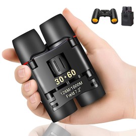 Binoculars for Live Use, 8x Concert, Opera Glasses, Ultra Lightweight, Ideal for Children and Women; Binoculars for Watching Sports, Vibration, Lightweight, Small, Waterproof, For