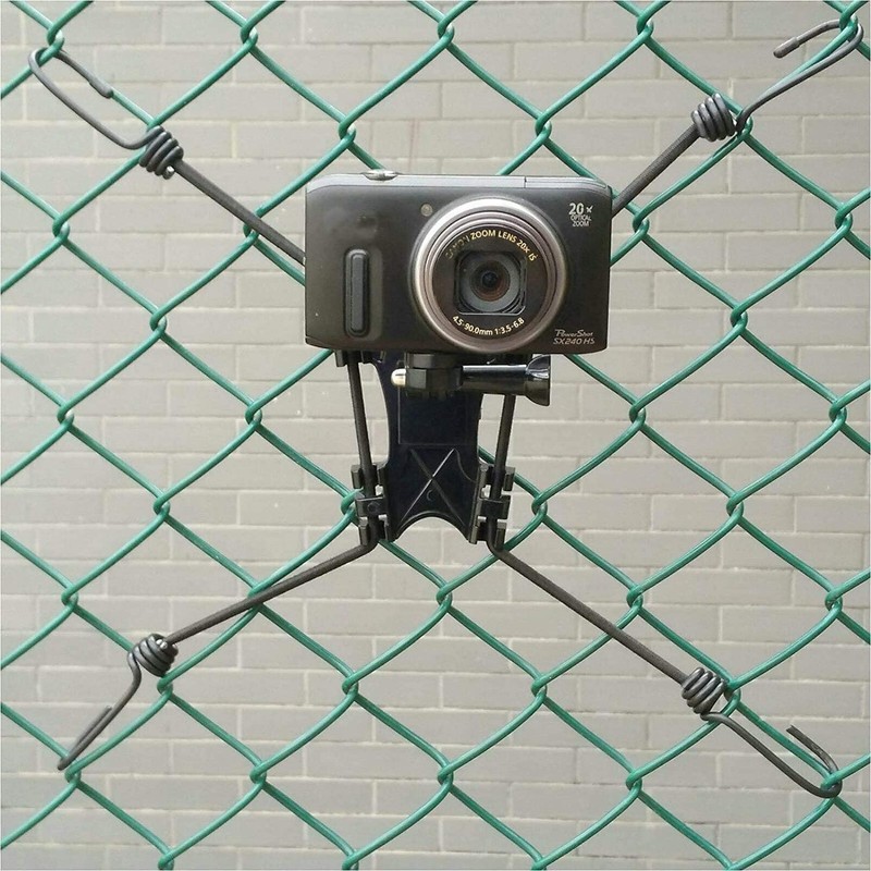 3-in-1 Universal Action Camera Chain Fence Installation, Suitable for Action