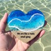 Sea Pocket Heart - Polished Heart Shaped Stones | Home
