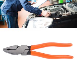 Industrial Quality Wire Cutter, Wire Rope Shears, Cable Cutter, Molybdenum Alloy Steel, Labour-Saving Power Tool, Comfortable Handle, Crimping Function for Electricians Work