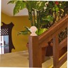 CORHAD Wooden Finials Unfinished Round Wood Ball Finials for Beds
