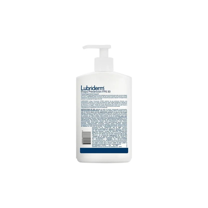 Crema Corporal Lubriderm Prevención 750