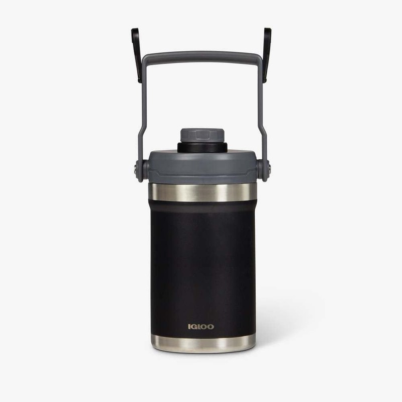 Igloo 1/2 Gallon Stainless Steel Sports Jug (Black) 00031444