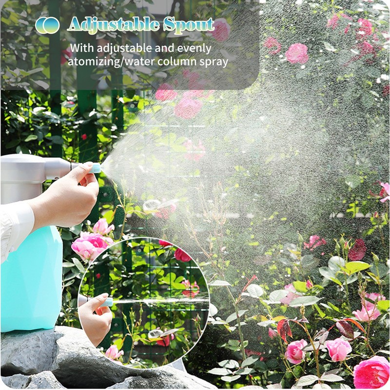 2L Automatic Garden Sprayer Electric Plant Spray Bottle USB Handheld