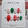 Cherry Picnic Nail Tips - Coffin / 체리 피크닉 네일팁