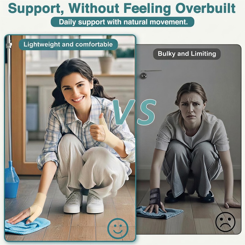 Wrist Thumb Brace Mommy Compression Stabilizer Waterproof Thumb Spica Splint
