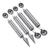 alladaga Set of 4 Melon Spoons Ball Cutters Dual Purpose