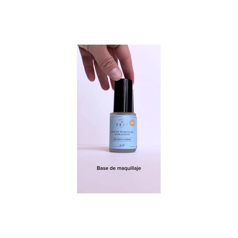 Maquillaje Piel Grasa - Mixta Teia Cosméticos Naturales Tono Medio