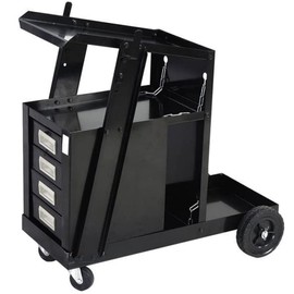 ANRYAGF Welding Carts for Mig/Tig Welder and Plasma Cutter Welder Cart