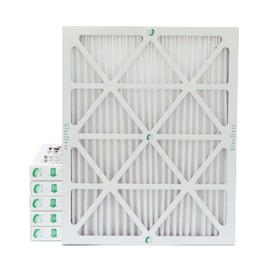 Glasfloss 18x24x2 MERV 10 (FPR 5-6) 2" Inch Pleated Air Filters Box of 6. Actual Size: 17-1/2 x 23-1/2 x 1-3/4